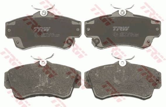 Brake Pad Set, disc brake COTEC GDB4118 - image 2