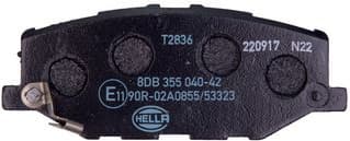 Brake Pad Set, disc brake 8DB 355 040-421 - image 2