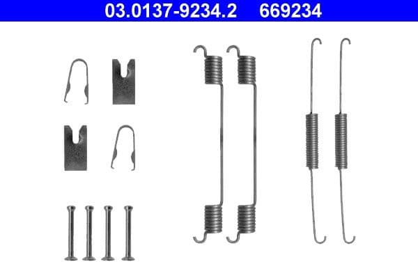 Accessory Kit, brake shoes 03.0137-9234.2 - image 2