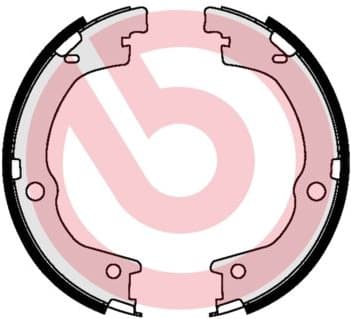 Brake shoes handbrake, Top Quality S30533 - image 3