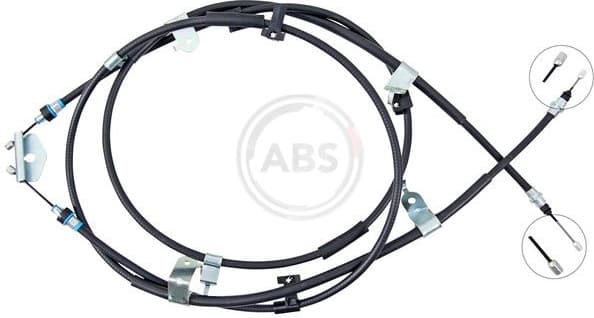 Cable Pull, parking brake K14062