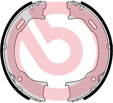 Brake Shoe Set, parking brake ESSENTIAL LINE S37509 - image 3