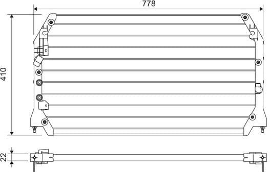 Condenser, air conditioning 814283