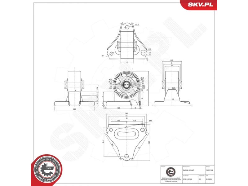 Mounting, engine 75SKV106 - image 6