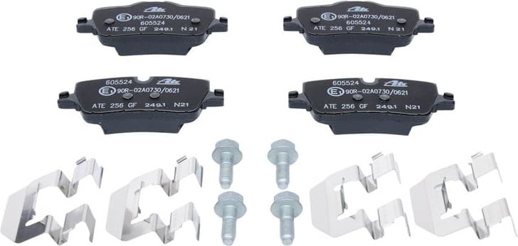 Brake Pad Set, disc brake 13.0460-5524.2 - image 2