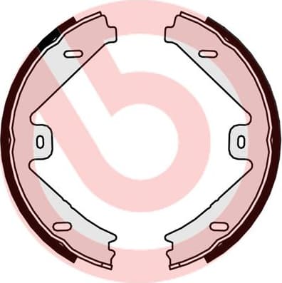 Brake shoes, Top Quality S50525 - image 3