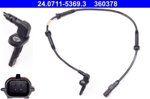 Sensor, wheel speed 24.0711-5369.3 - image 2