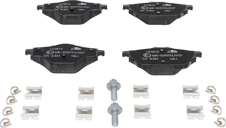 Brake Pad Set, disc brake ATE Ceramic 13.0470-3872.2 - image 3