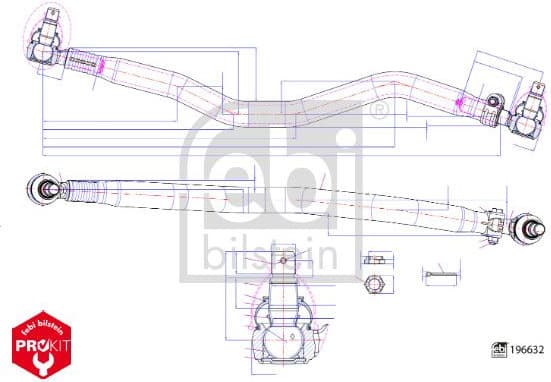 Centre Rod Assembly ProKit 196632