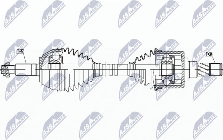 Drive Shaft NPW-NS-132