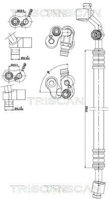 High/Low-pressure Line, air conditioning 9010 11001