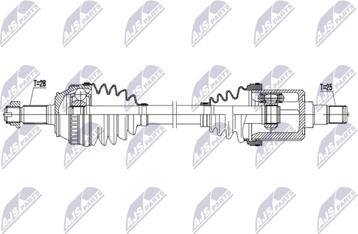 Drive Shaft NPW-LR-037