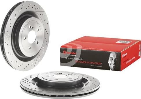 Brake disc, 1pcs REAR, Top Quality 09.B879.11 - image 3