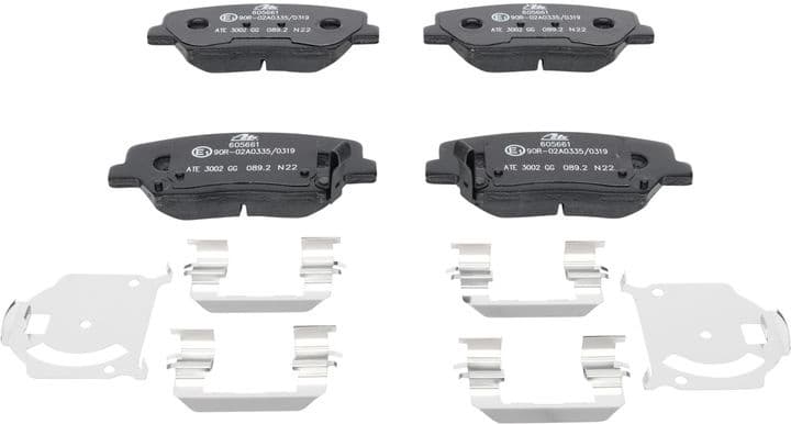 Brake Pad Set, disc brake 13.0460-5661.2 - image 2