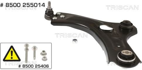 Control/Trailing Arm, wheel suspension 8500 255014