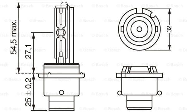Bulb, headlight Xenon HID WS 1987302904 - image 5