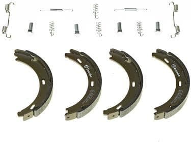 Brake shoes handbrake, Top Quality S50502 - image 2