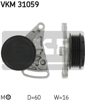 Tensioner belt VKM31059 - image 2