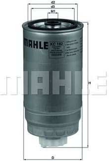 Filter diesel fuel KC182 - image 2