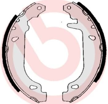 Brake Shoe Set ESSENTIAL LINE S68520
