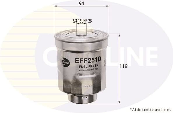 Filter diesel fuel EFF251D - image 2