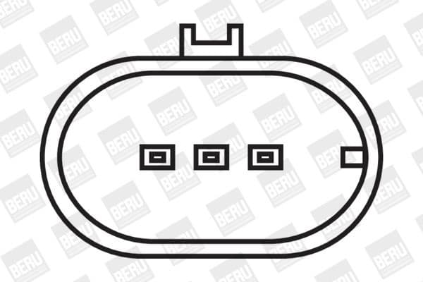 Ignition coil ZS320 (BorgWarner (BERU)) - image 2