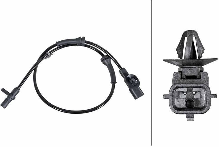 Sensor, wheel speed 6PU 358 252-141