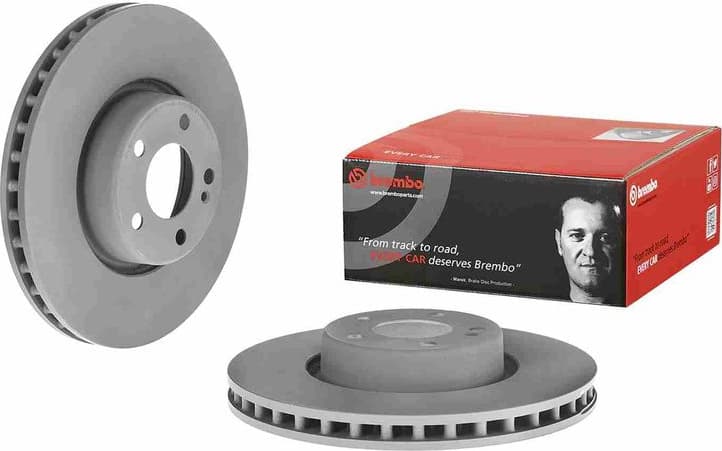 Brake Disc PRIME LINE - Co-Cast 09.D527.13 - image 3
