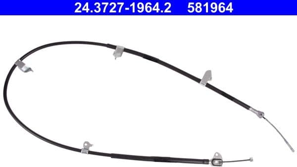 Cable Pull, parking brake 24.3727-1964.2 - image 4