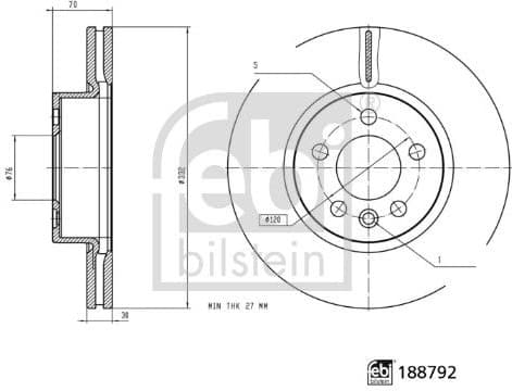Brake Disc 188792