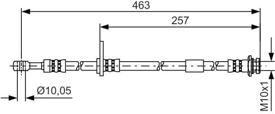 Brake Hose 1 987 481 400 - image 10