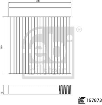 Filter, cabin air 197873