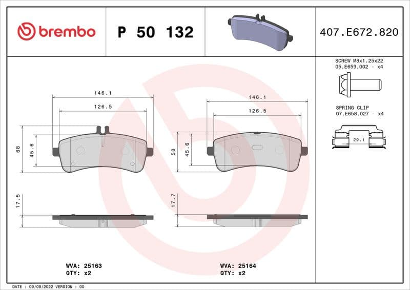 Brake Pad Set, disc brake PRIME LINE P50132 - image 3