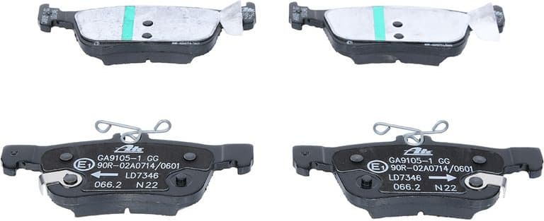Brake Pad Set, disc brake ATE Ceramic 13.0470-7346.2 - image 3