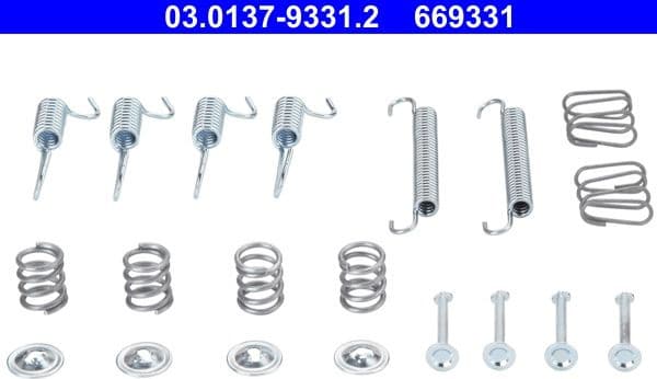 Accessory Kit, parking brake shoes 03.0137-9331.2 - image 3