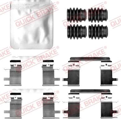 Accessory Kit, disc brake pad 109-0215