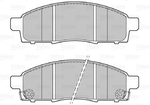 Brake Pad Set, disc brake 601125 - image 2