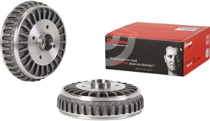 Brake Drum ESSENTIAL LINE - With Bearing Kit 14.E312.50 - image 3