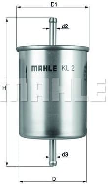 Filter petrol KL2 - image 2