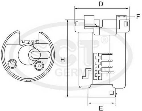 Filter petrol ST495 - image 4