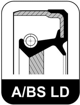 Seal crankshaft rear 590.797 - image 2