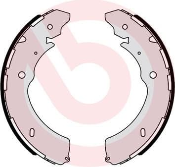 Brake Shoe Set ESSENTIAL LINE S34508 - image 3