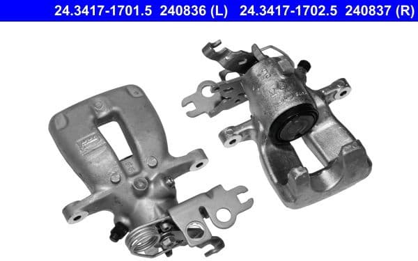 Brake Caliper 24.3417-1702.5 - image 2