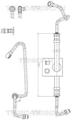 Hydraulic Hose, steering 8516 27003