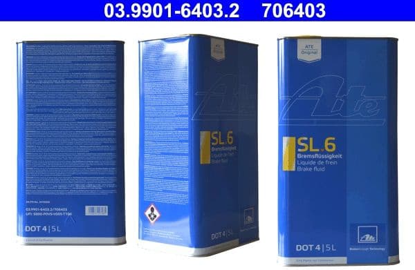 Brake Fluid SL.6 DOT 4 03.9901-6403.2 - image 3
