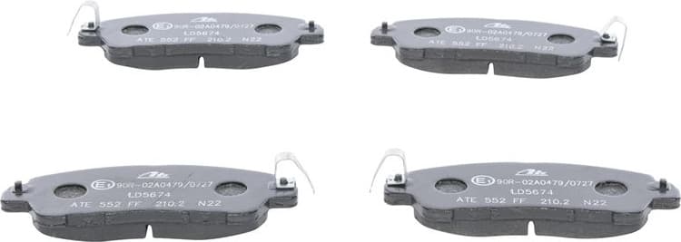 Brake Pad Set, disc brake ATE Ceramic 13.0470-5674.2 - image 2