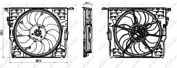 Fan, engine cooling 47839 - image 2