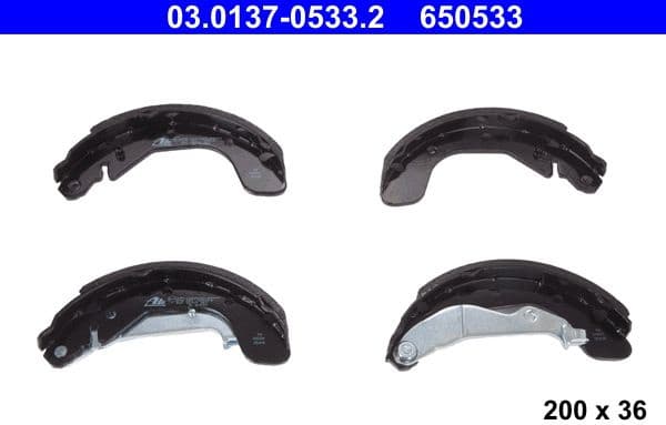 Brake Shoe Set 03.0137-0533.2 - image 4