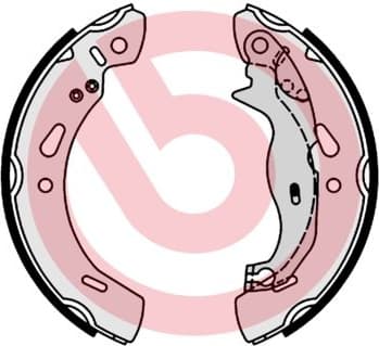 Brake Shoe Set ESSENTIAL LINE S24548 - image 3