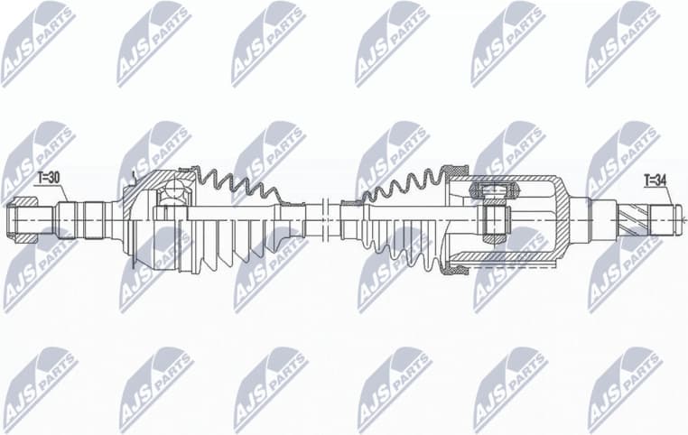 Drive Shaft NPW-DW-037